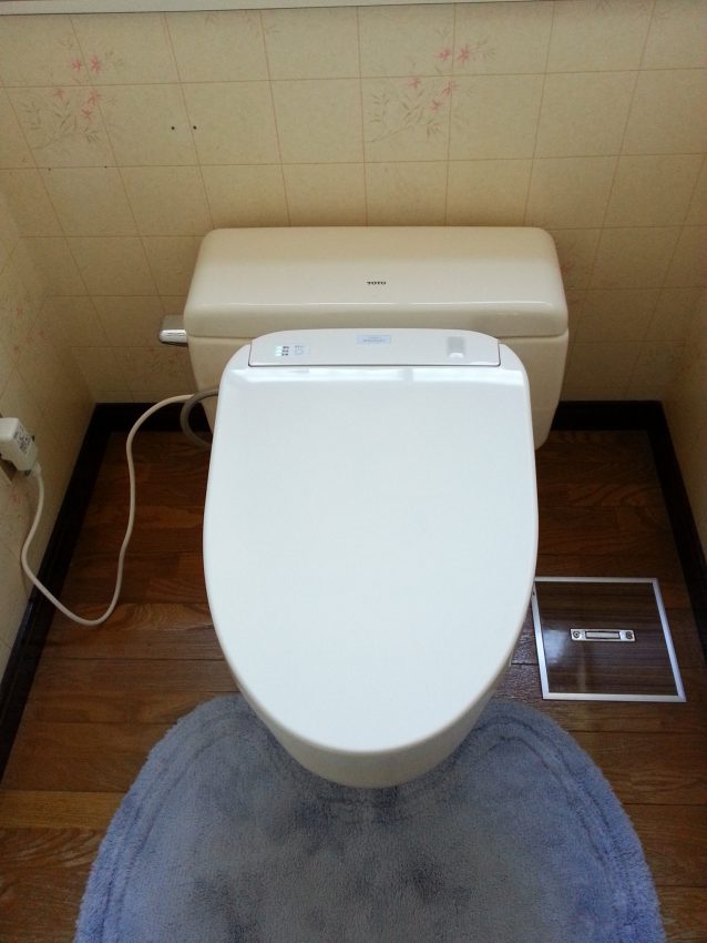 特殊形式トイレのウォシュレット交換 – ＴＯＴＯプロショップ水彩工房